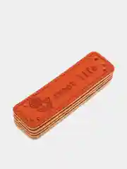 Салатовый бирки "Hand made", 5 штук, экокожа