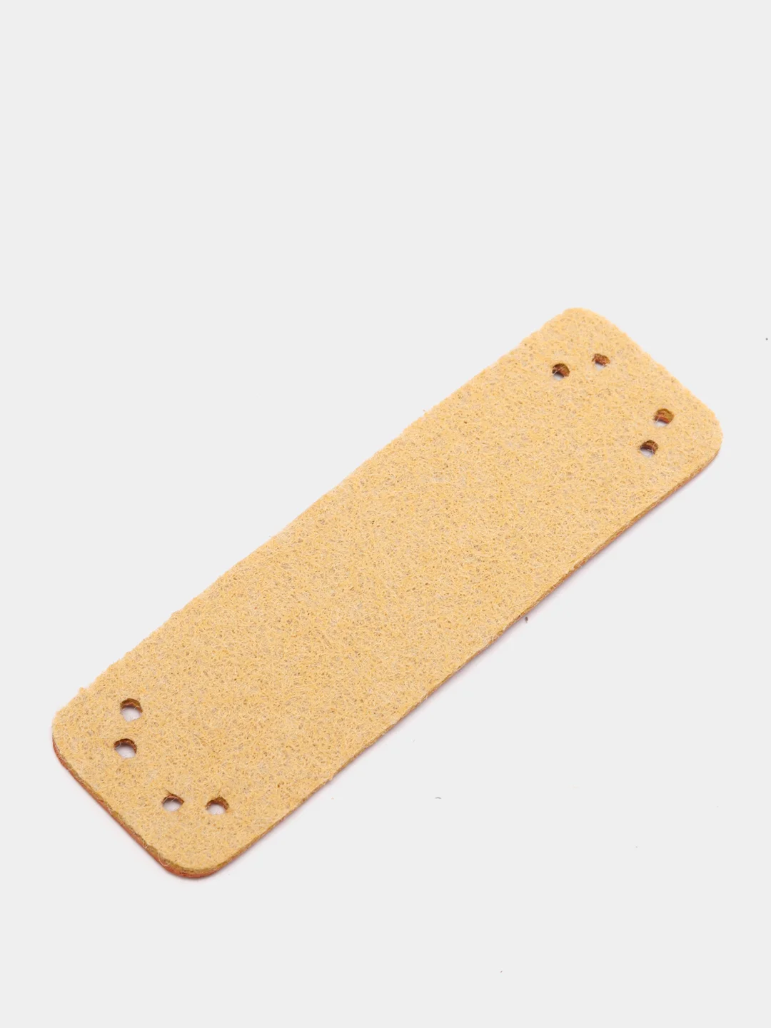 Салатовый бирки "Hand made", 5 штук, экокожа