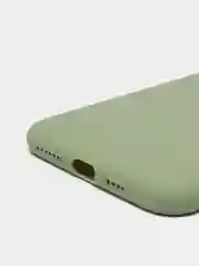 Лайм чехол для Apple iPhone XS Max силиконовый, матовый, однотонный