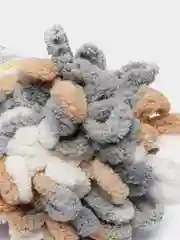 Терракотовый пряжа Alize Puffy петельки