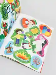 Игры с наклейками "Прогулка", А5, Проф-Пресс