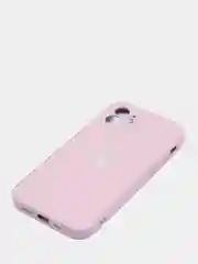 Розовый чехол для iPhone 11, 12, 13, 12 Pro Max, 12 Pro, силиконовый, со стеклянной панелью