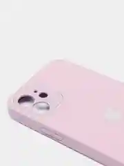 Розовый чехол для iPhone 11, 12, 13, 12 Pro Max, 12 Pro, силиконовый, со стеклянной панелью