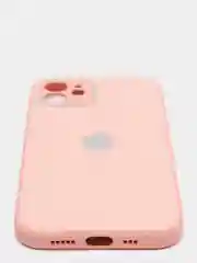 Кремовый чехол для iPhone 11, 12, 13, 12 Pro Max, 12 Pro, силиконовый, со стеклянной панелью