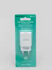 Белый сетевое зарядное устройство Borofone BA20A, 1 x USB до 2.1 А