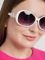 Белый солнцезащитные очки