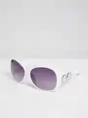 Белый солнцезащитные очки