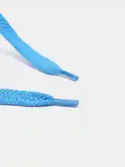 Голубой шнурки для обуви, круглые и плоские, 1 пара