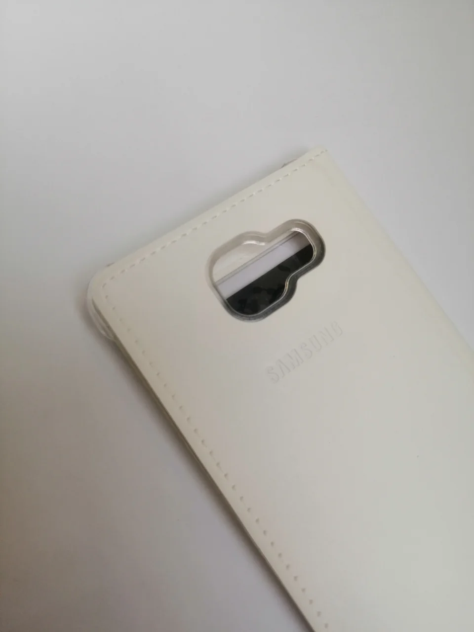 Белый чехол-книга Samsung/Самсунг А5(А500)/А3 2016(А310)/а5 2016(А510)/а7 2016(А710)g355 с окном