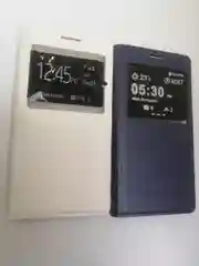 Белый чехол-книга Samsung/Самсунг А5(А500)/А3 2016(А310)/а5 2016(А510)/а7 2016(А710)g355 с окном