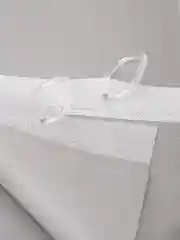 Шторка для ванной DeNASTIA 200х180, ПЕВА, с рельефным рисунком, цвет серый