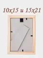 Фоторамка 10х15, 15х21 А5, 21х30 А4, дерево сосна, разные цвета