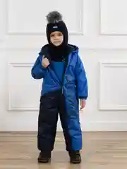 Синий комбинезон для мальчика ЕвроЗима