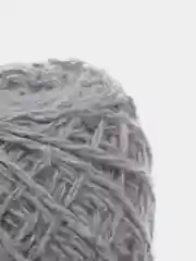 Серый пряжа, полушерсть