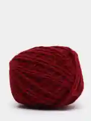 Бордовый пряжа, полушерсть