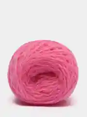 Розовый пряжа, полушерсть