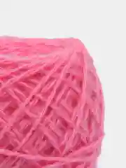 Розовый пряжа, полушерсть