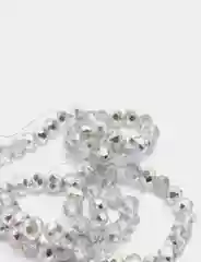 Серый металлик бусины с АВ эффектом стеклянные , 6 мм
