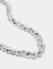 Серый металлик бусины с АВ эффектом стеклянные , 6 мм