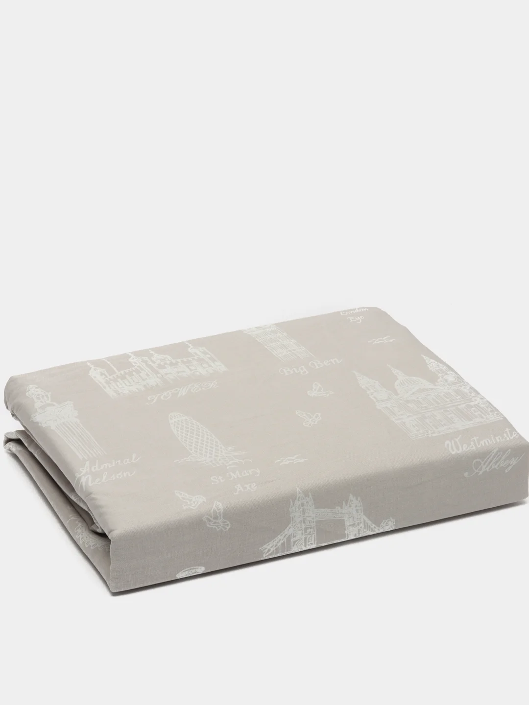 Простынь на резинке Milky Garden "Foggy Albion" 90х200, 120х200, 140х200, 160х200, 180х200