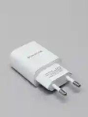 Белый сетевое зарядное устройство Borofone BA20A, 1 x USB, до 2.1А, с кабелем Micro-USB, для Android
