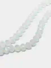 Серый меланж бусины стеклянные с гранями, 8 мм