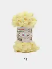 Лимонный пряжа Alize Puffy 100% Микрополиэстер 100г 9м (Часть1)