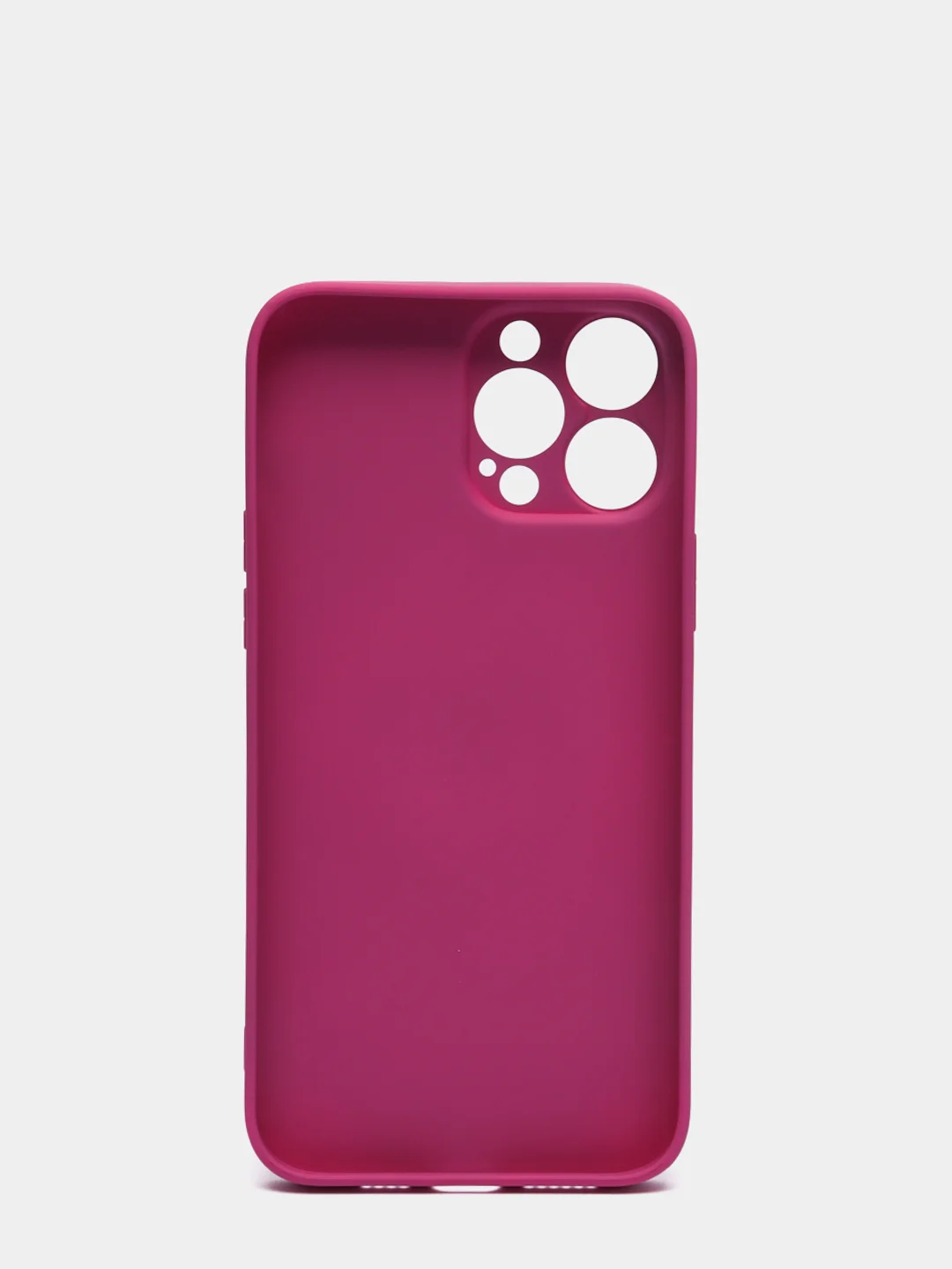 Фуксия чехол для iPhone 11, 12, 13, 12 Pro Max, 12 Pro, силиконовый, со стеклянной панелью