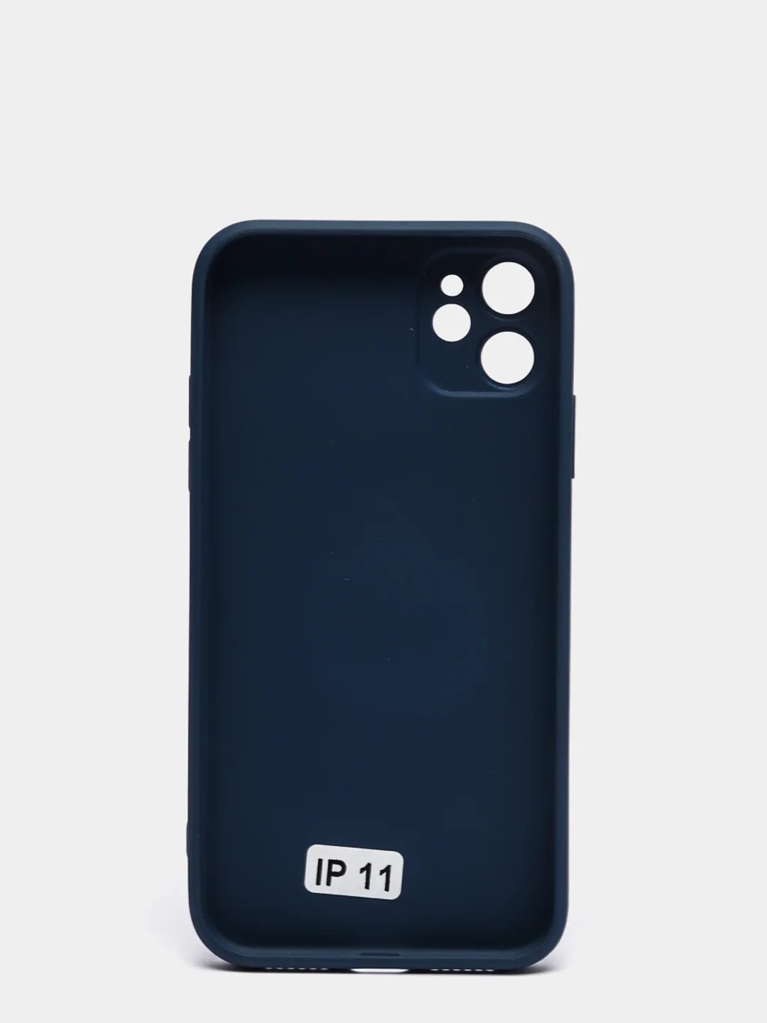Синий чехол для iPhone 11, 12, 13, 12 Pro Max, 12 Pro, силиконовый, со стеклянной панелью