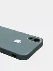 Зелёный хаки чехол для iPhone 11, 12, 13, 12 Pro Max, 12 Pro, силиконовый, со стеклянной панелью