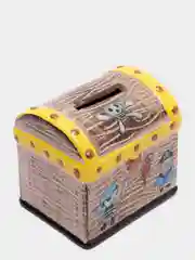 Желтый копилка "Сокровище пиратов"