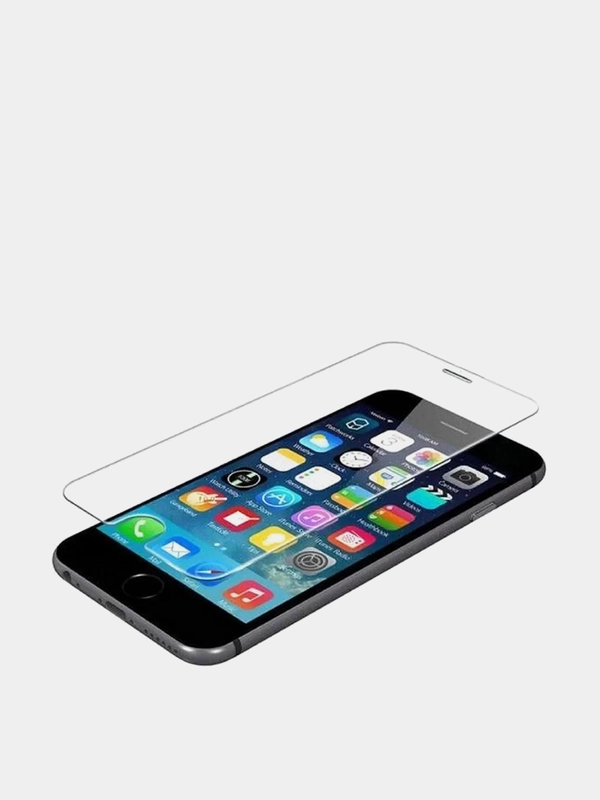 Защитное стекло iPhone 7+/8+ black/white