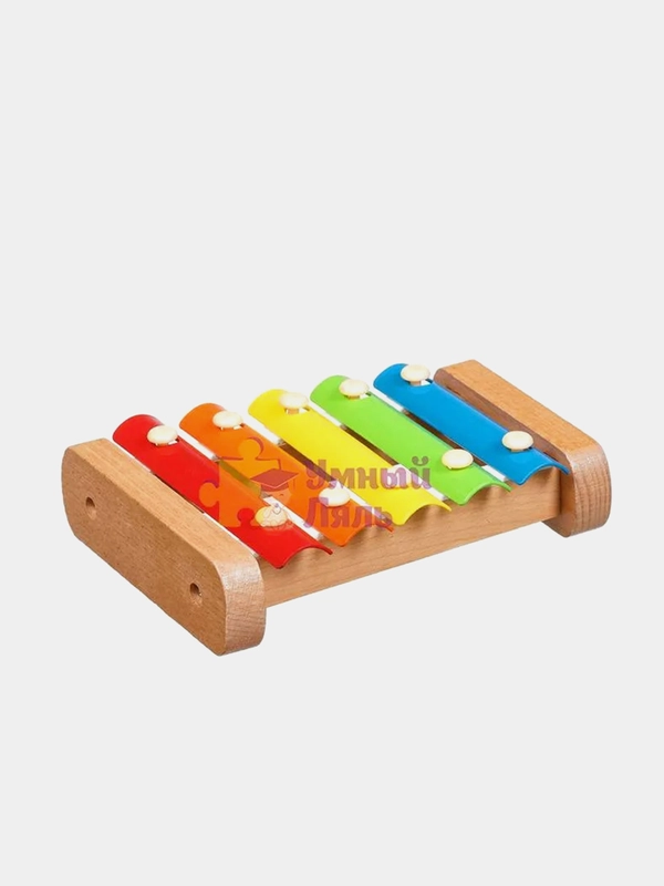 Игрушка музыкальная металлофон (Ксилофон) 5 тонов