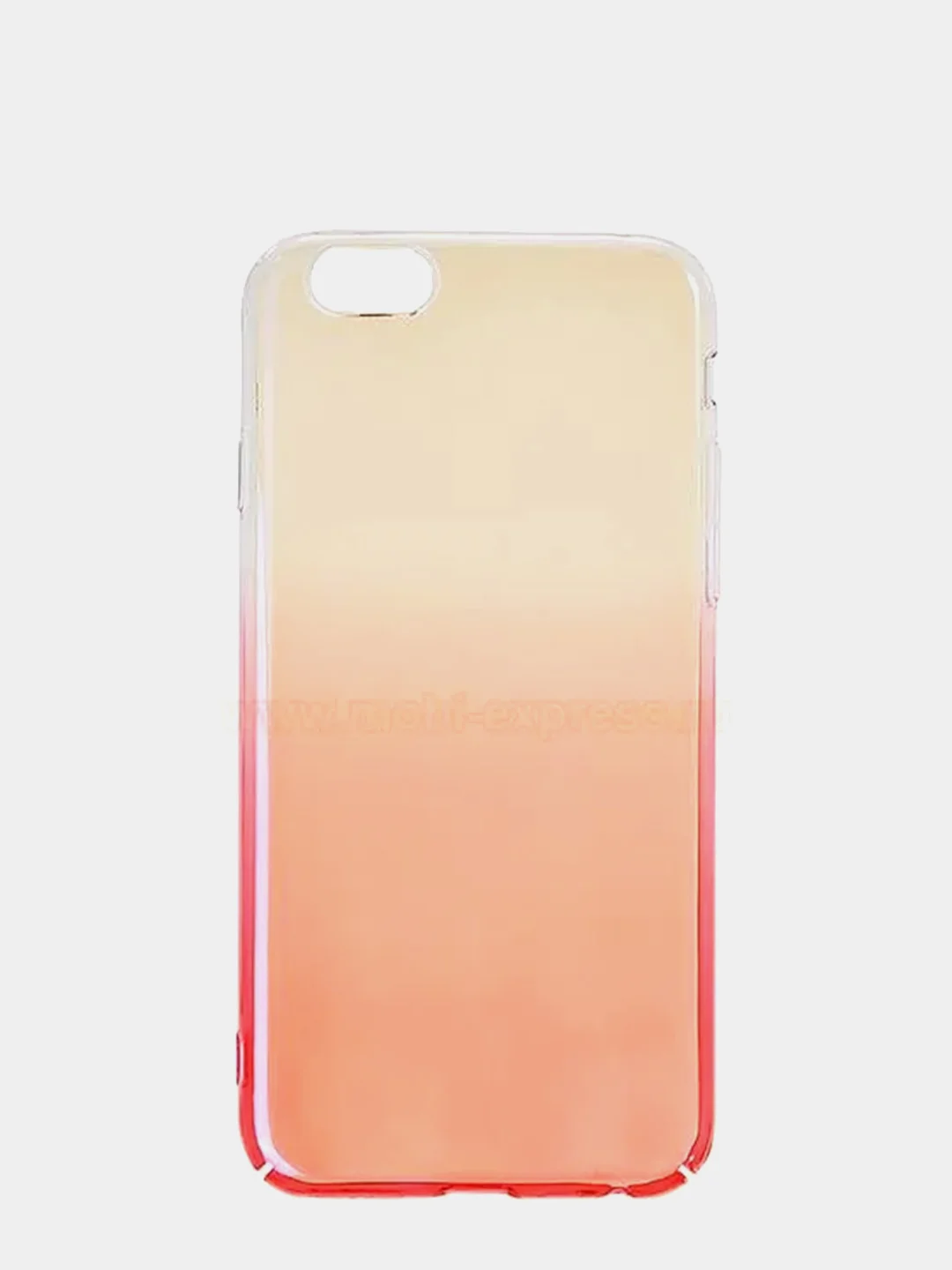 Красный чехол-накладка для iPhone 5/5S/6/6s/7/8/X