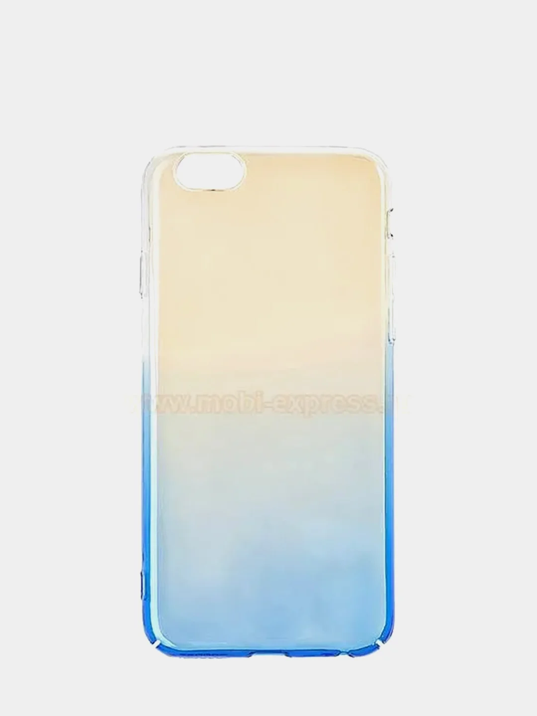 Синий чехол-накладка для iPhone 5/5S/6/6s/7/8/X