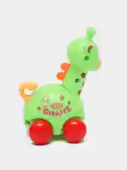 Зеленый заводная игрушка "Жираф", цвет микс