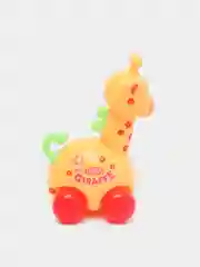 Желтый заводная игрушка "Жираф", цвет микс