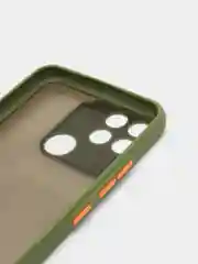 Салатовый чехол Realme NARZO 50A, Realme C25, Realme C25S, Realme C12 с защитой камеры
