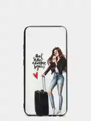 Небесно-голубой чехол  XIAOMI REDMI NOTE 8
