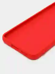 Красный чехол с бархатом внутри для Samsung S22