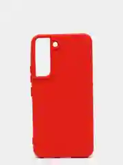 Красный чехол с бархатом внутри для Samsung S22