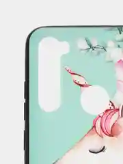 Тёмно-бирюзовый чехол  XIAOMI REDMI NOTE 8