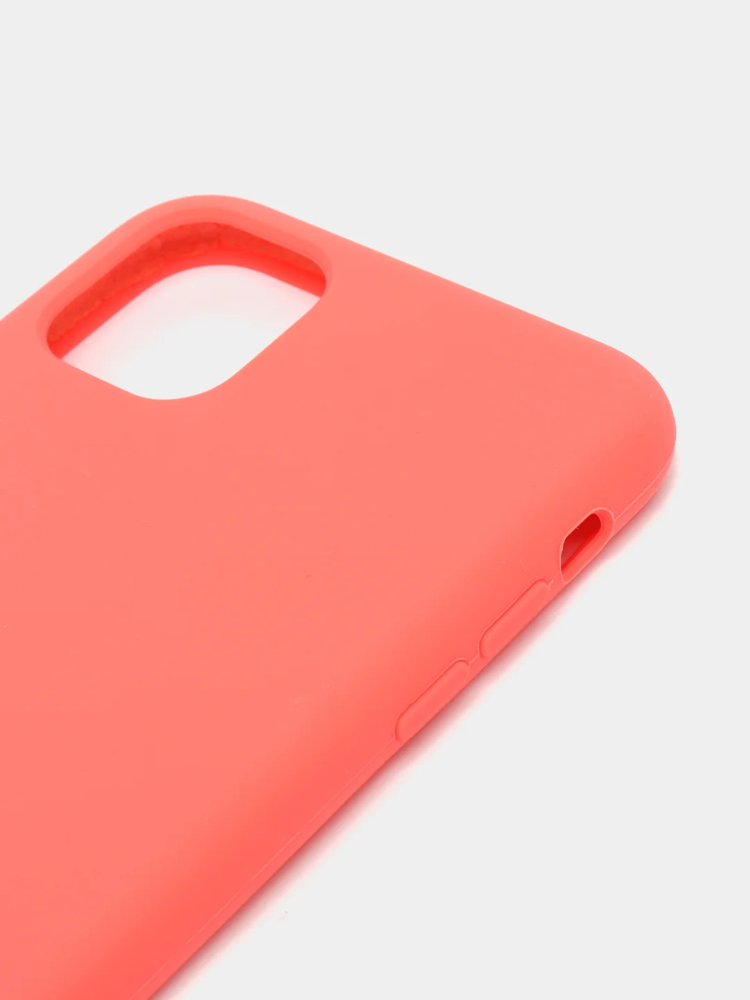 Тёмно-розовый чехол не пачкающийся с бархатом внутри IPHONE 11