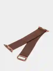 Карамельный ремешок для смарт - часов Apple Watch "Миланская петля", металлический браслет