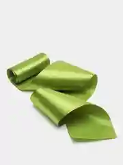 Зелёный хаки лента атласная, 100 мм