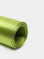 Зелёный хаки лента атласная, 100 мм