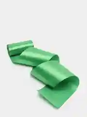 Зеленый лента атласная, 100 мм