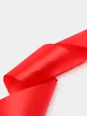Красный лента атласная, 100 мм