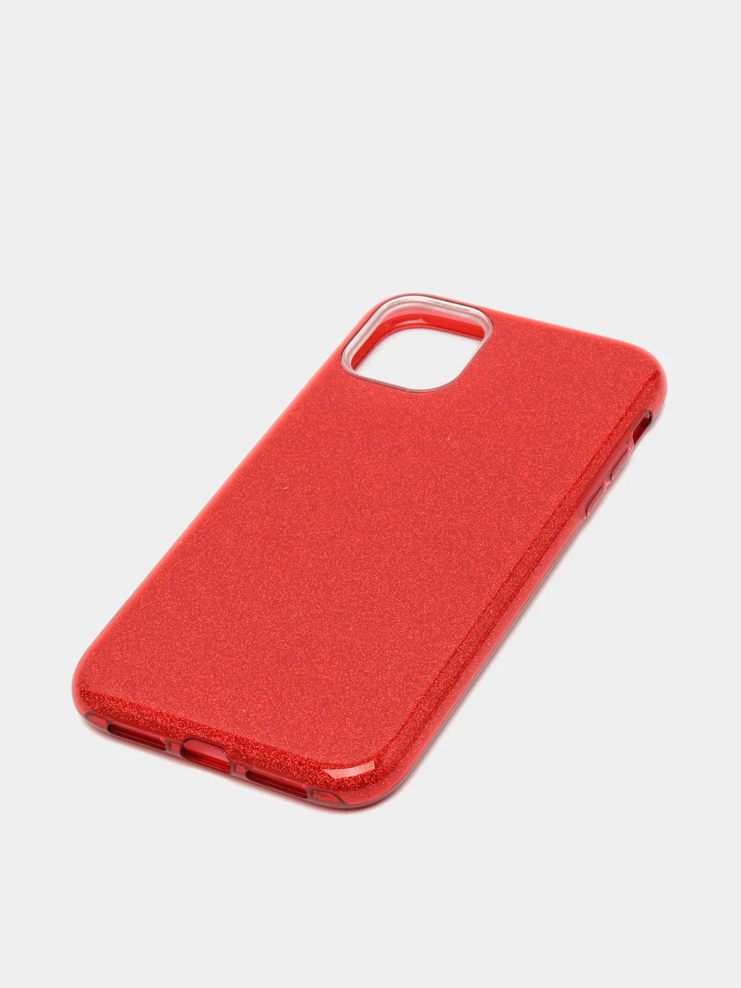 Красный чехол блестящий iPhone 11