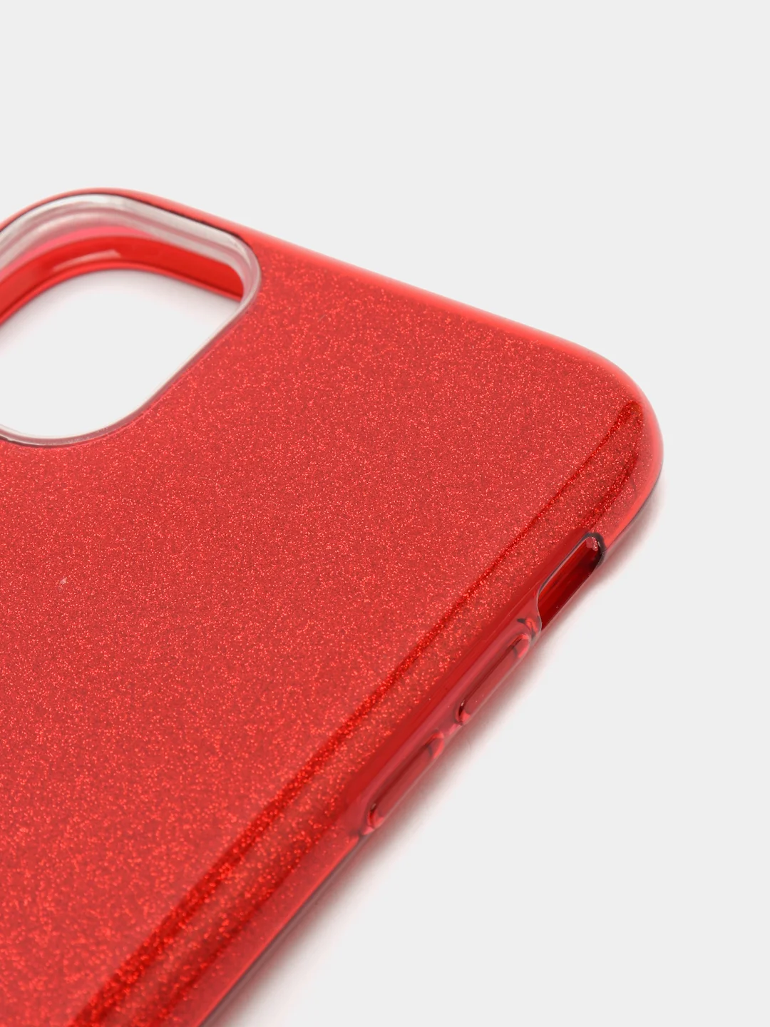 Красный чехол блестящий iPhone 11